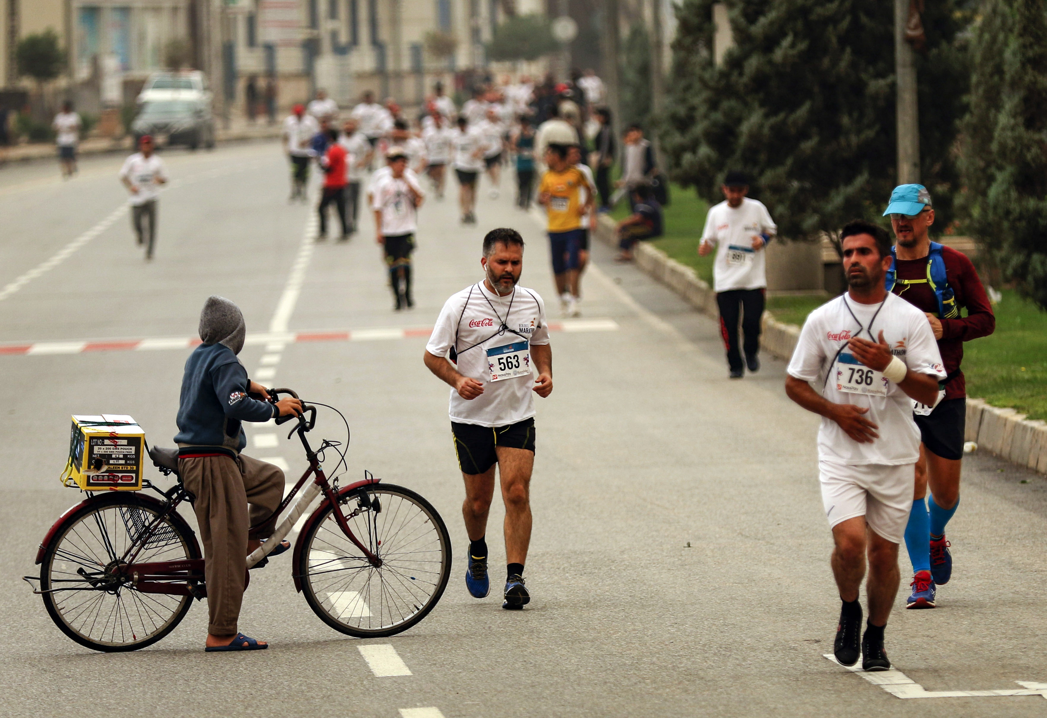 آلاف يشاركون في مارثون اربيل بـ